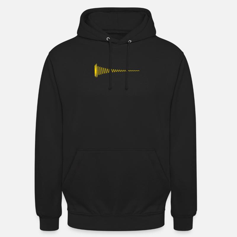 Synthesizer Analog Synth Techno - Electronic - Unisex Hoodie - black