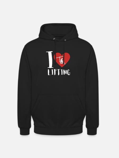 Soulevez-vous même Bro Ski - Sweat-shirt à capuche unisexe - noir