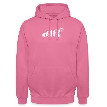Greek Mythology Gods Ancient Greece - Unisex Hoodie - Pink - Vorne - Alina (178cm) & Michal (187cm)