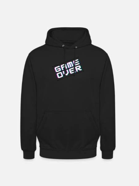 Game over - Unisex Hoodie - black