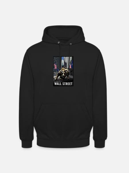 NY Stock Exchange Bull - Unisex Hoodie - black