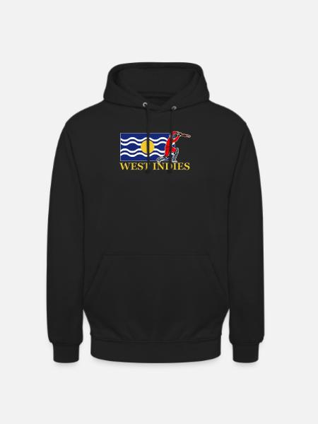West Indies Cricket Player - Unisex Hoodie - black