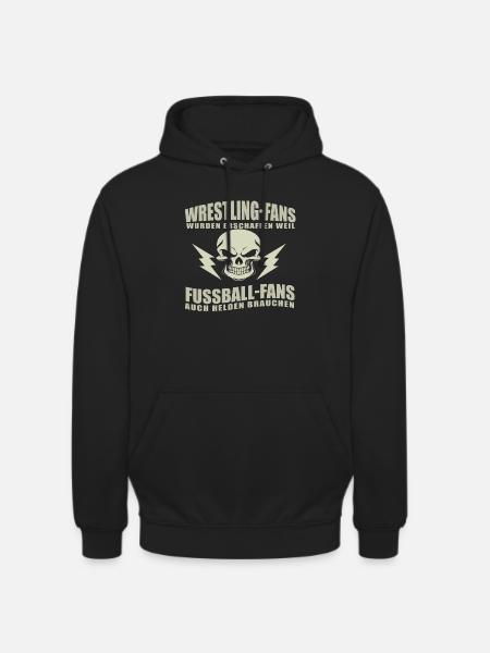 Wrestling-Fans - Unisex Hoodie - Schwarz