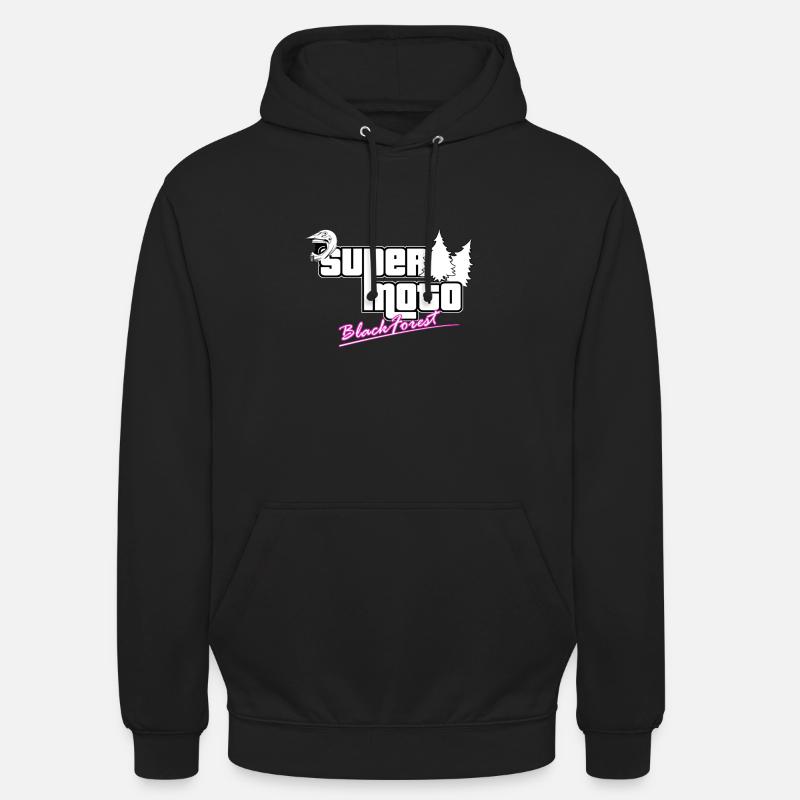 SuperMoto BlackForest - Unisex Hoodie - Schwarz