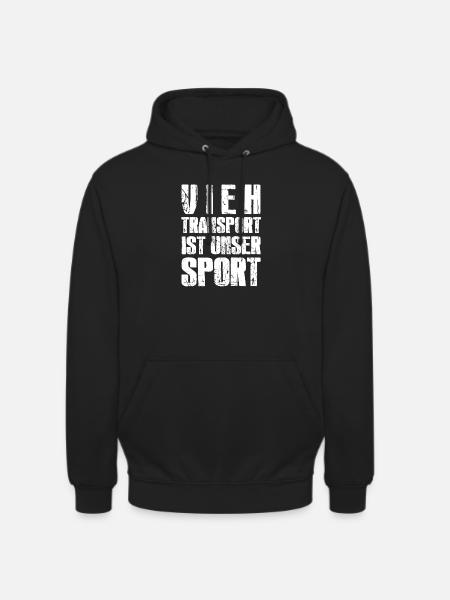 Viehtransport - Unisex Hoodie - Schwarz