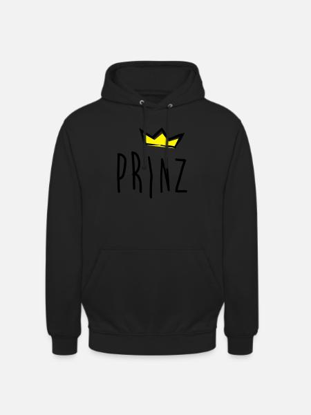 prinz - Unisex Hoodie - Schwarz