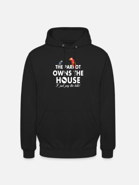 Parrot lovers - Unisex Hoodie - black