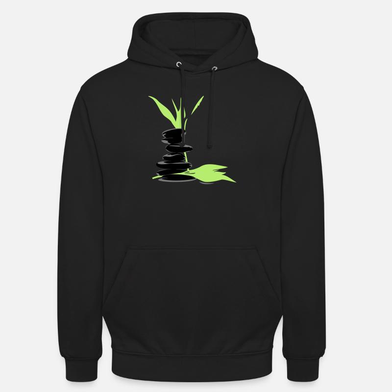 Wellness - Unisex Hoodie - Schwarz