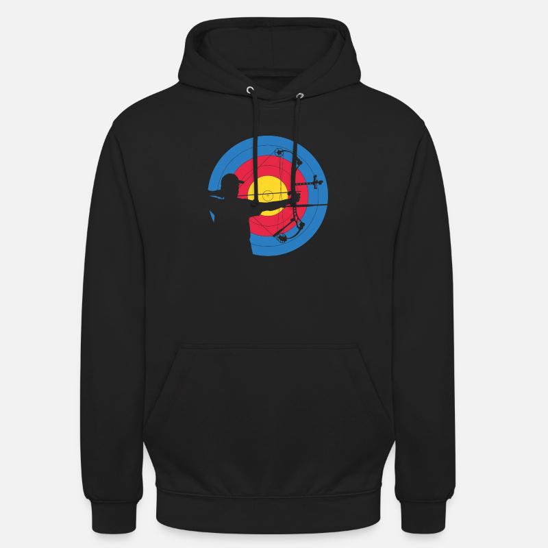 CompoundTargetArcherW-02 - Sweat-shirt à capuche unisexe - noir