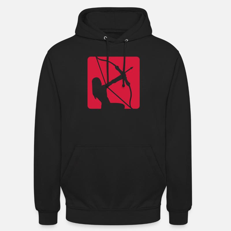 schuetze1 - Sweat-shirt à capuche unisexe - noir