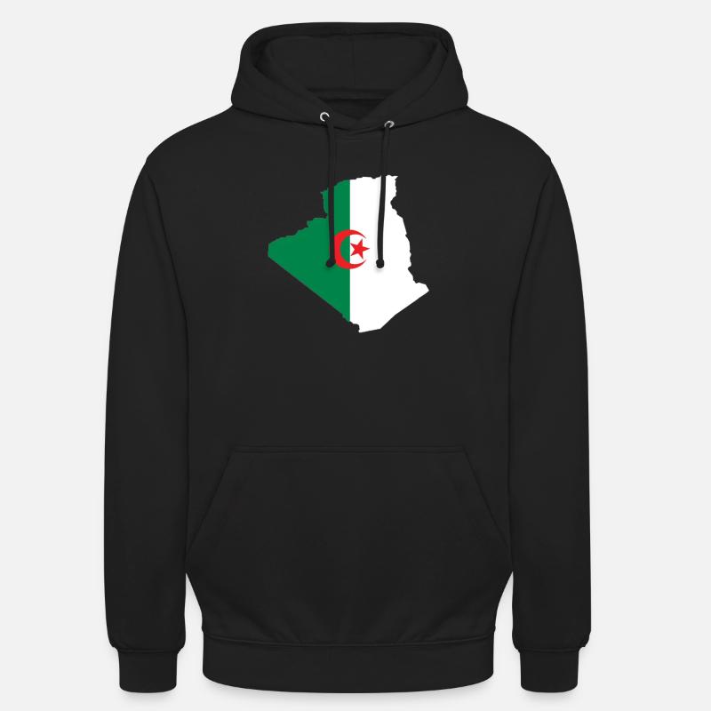 Algerien - Unisex Hoodie - Schwarz