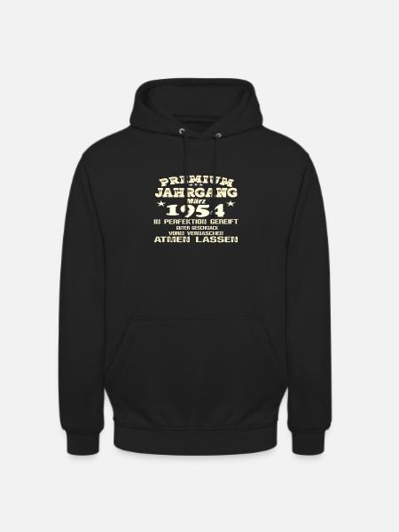 1954 Perfektion - Unisex Hoodie - Schwarz