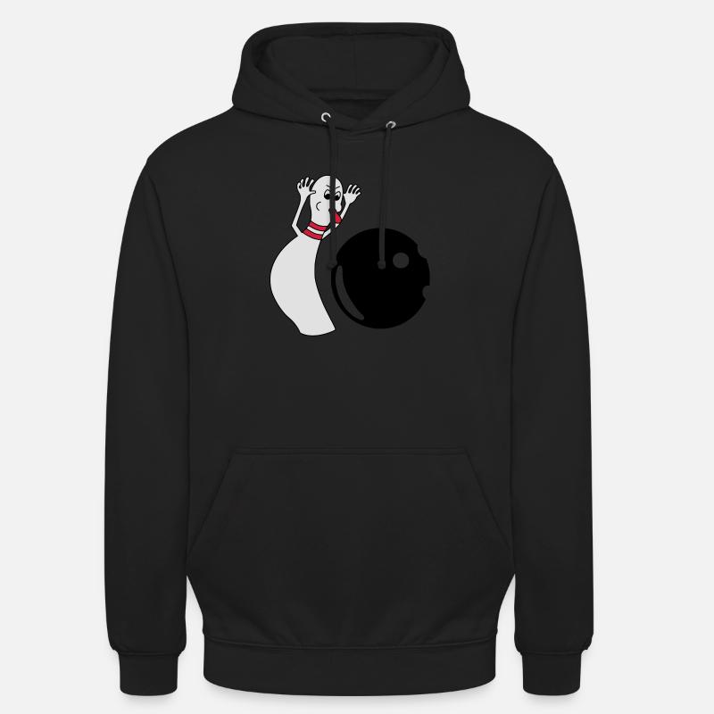 Bowling Pin - Unisex Hoodie - Schwarz