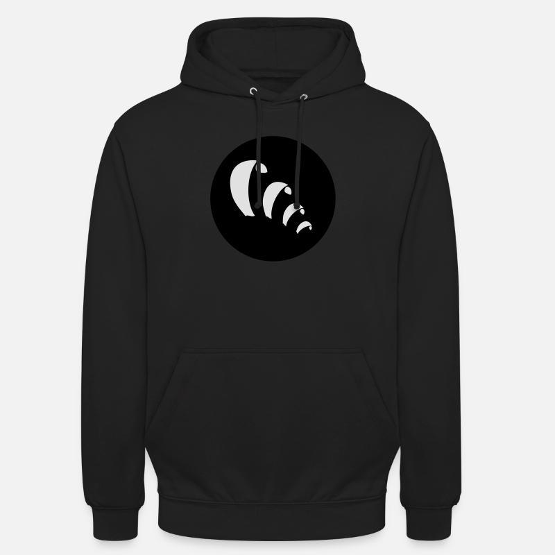 Kites am Himmel - Unisex Hoodie - Schwarz
