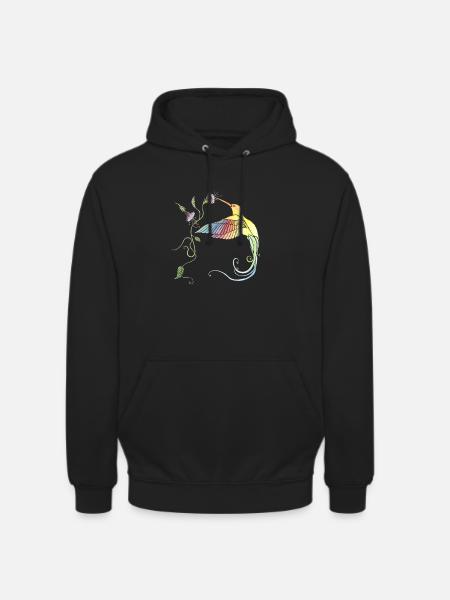 Kolibri - Unisex Hoodie - Schwarz