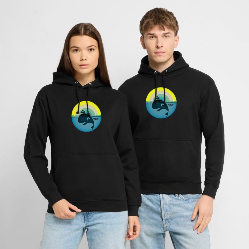 Whale Unisex Hoodie