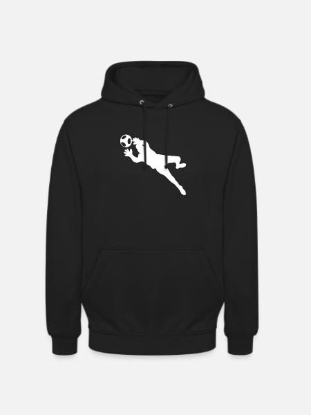 Fußball Torwart - Unisex Hoodie - Schwarz