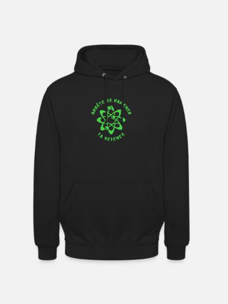 Stop bringing your science back - Unisex Hoodie - black