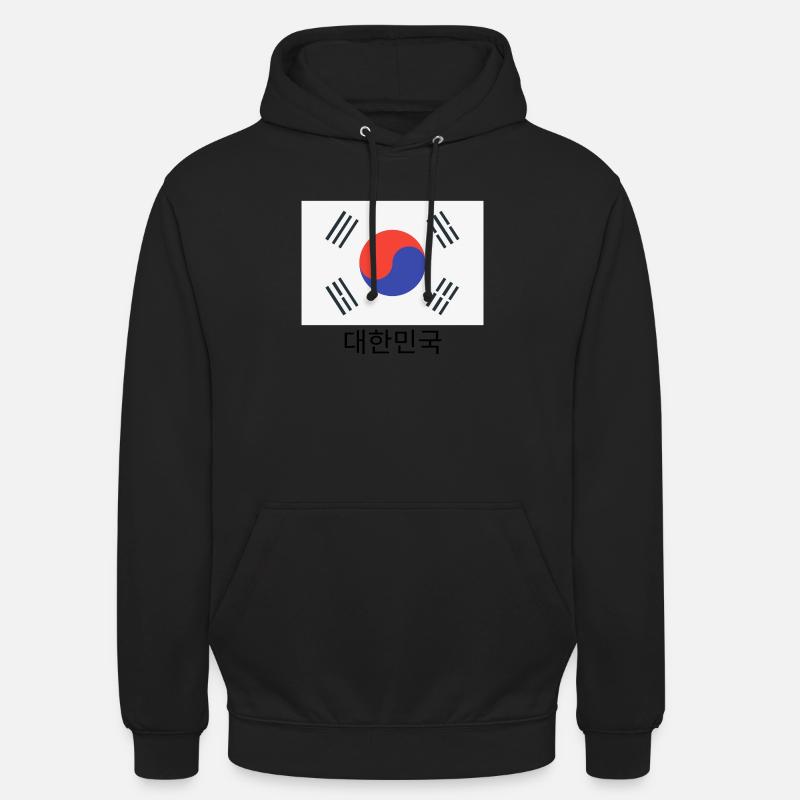 Korea - Unisex Hoodie - black