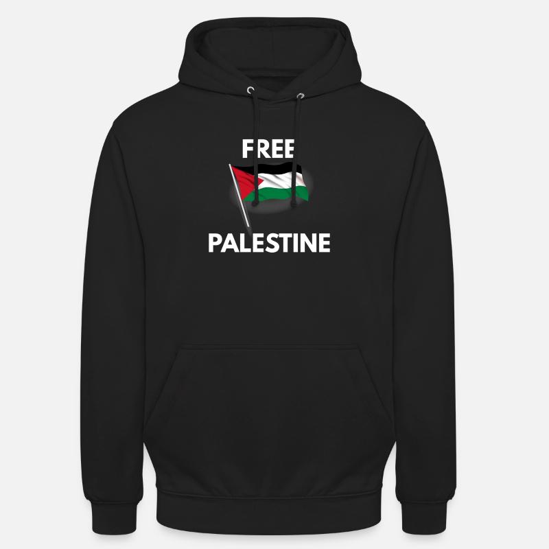 Libérer la Palestine - Sweat-shirt à capuche unisexe - noir