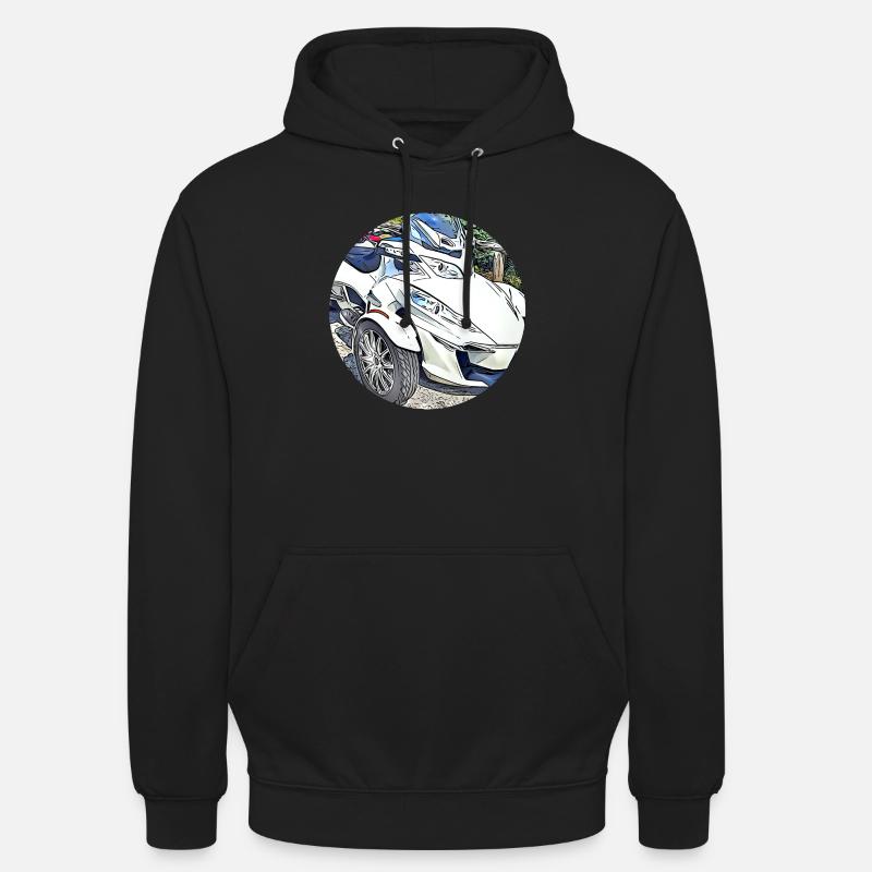 Spyder RT - Sweat-shirt à capuche unisexe - noir