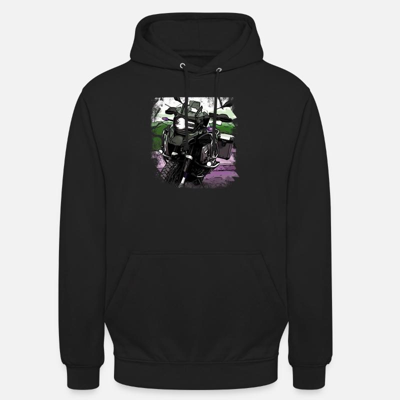 Motorrad GS black - Unisex Hoodie - Schwarz