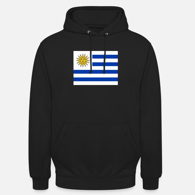 Uruguay - Unisex Hoodie - Schwarz