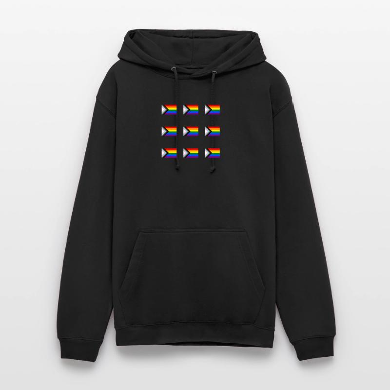 Drapeau de la Fierté du Progrès Sweat-shirt à capuche unisexe