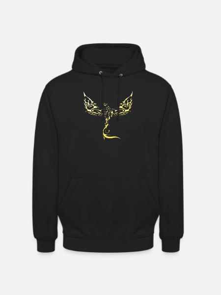 Eagles-Eagles-Eagles-Eagles-Bird-Bird - Unisex Hoodie - black