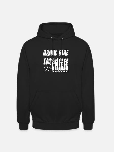 Wein - Unisex Hoodie - Schwarz