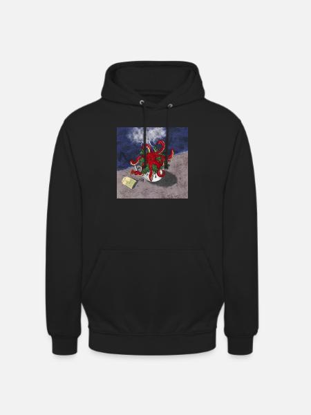 Kit–Tea–Puss - Unisex Hoodie - Schwarz