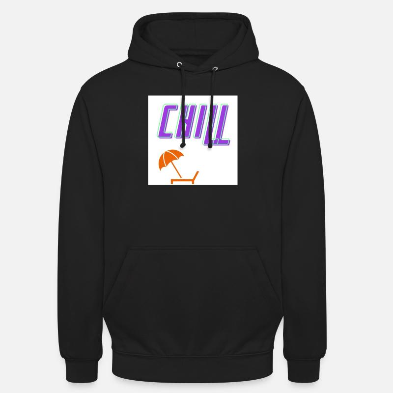 Chill lounge - Unisex Hoodie - Schwarz