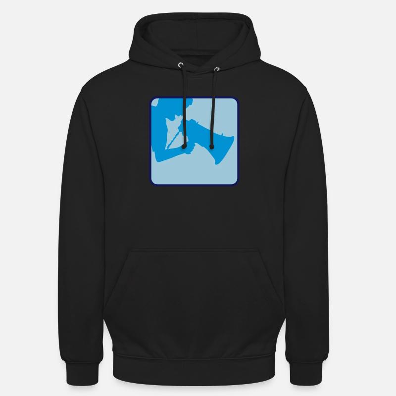 Rede Megafon Propaganda Mann - Unisex Hoodie - Schwarz
