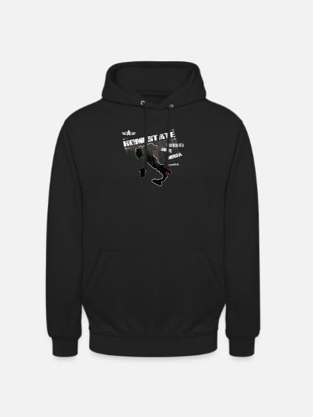 Homestate - Unisex Hoodie - Schwarz