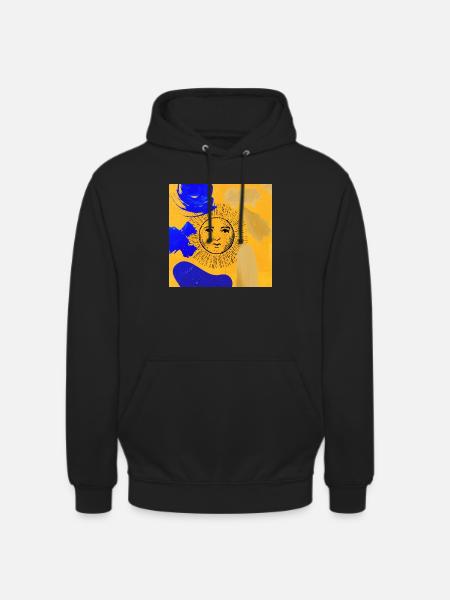 Sun - Unisex Hoodie - Schwarz
