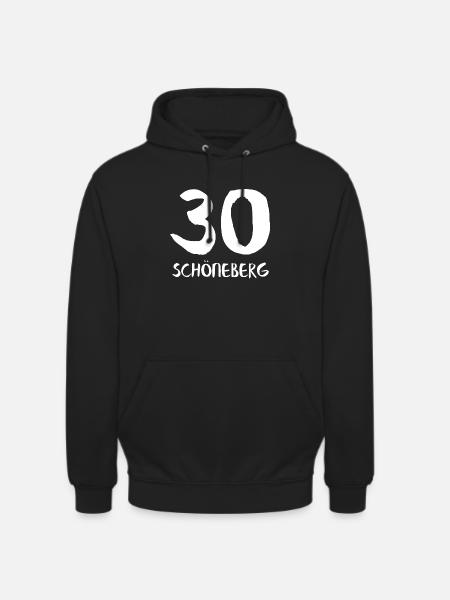 30 schoeneberg - Unisex Hoodie - Schwarz
