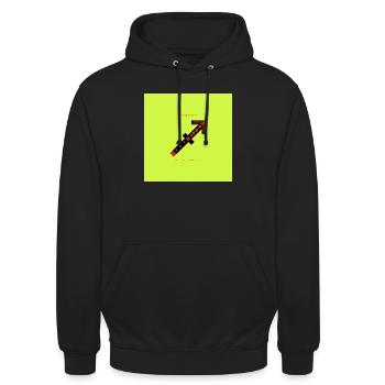 SIGNE DU ZODIAQUE SAGITTAIRE -vert- - Sweat-shirt à capuche unisexe - noir - Devant - Alina (178cm) & Michal (187cm)