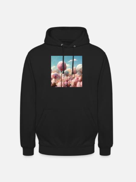 Cottoncandyville - Unisex Hoodie - black