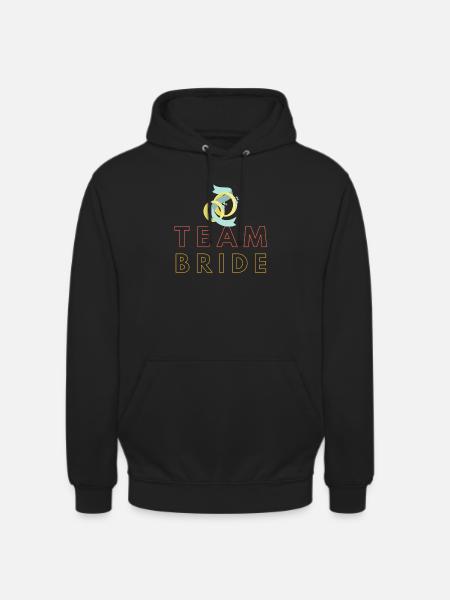 team bride - Unisex Hoodie - black