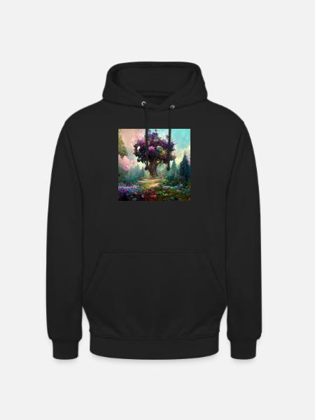 the Magic Tree - Unisex Hoodie - black