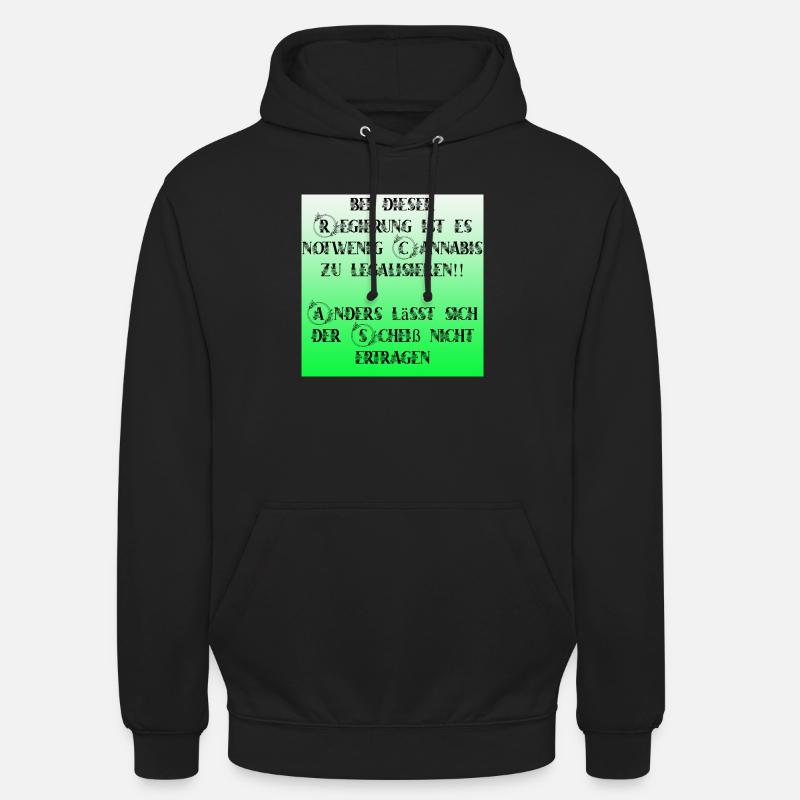 cannabis - Unisex Hoodie - Schwarz
