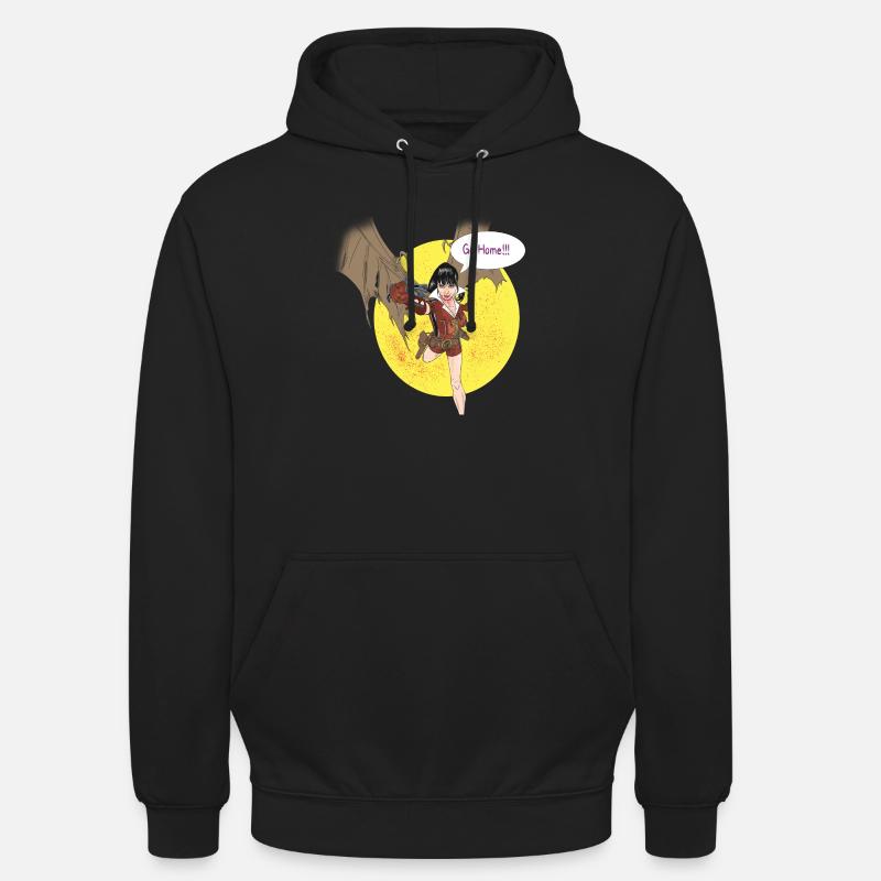 Ella - GoHome!! - Unisex Hoodie - Schwarz