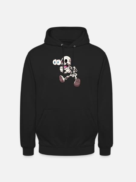 Starterled Skeleton | - Unisex Hoodie - black
