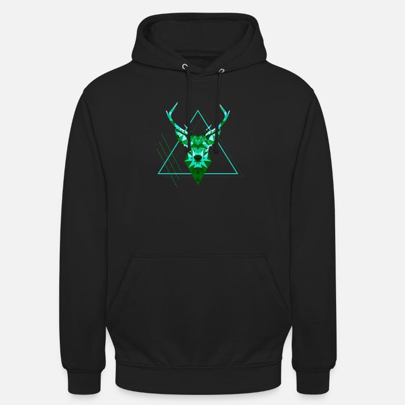 Deer3 - Unisex Hoodie - Schwarz
