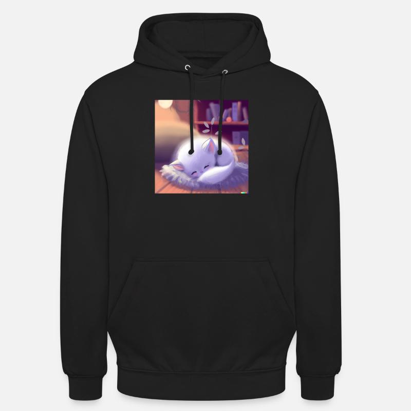 Fluffiges Tierchen - Unisex Hoodie - Schwarz