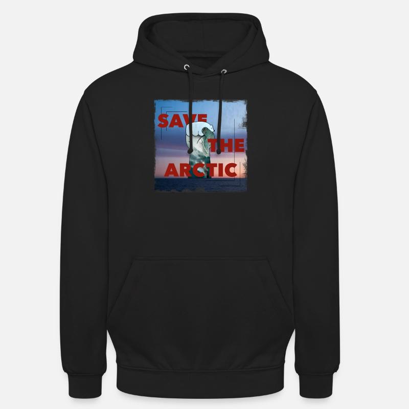 Save The Arctic - Unisex Hoodie - black