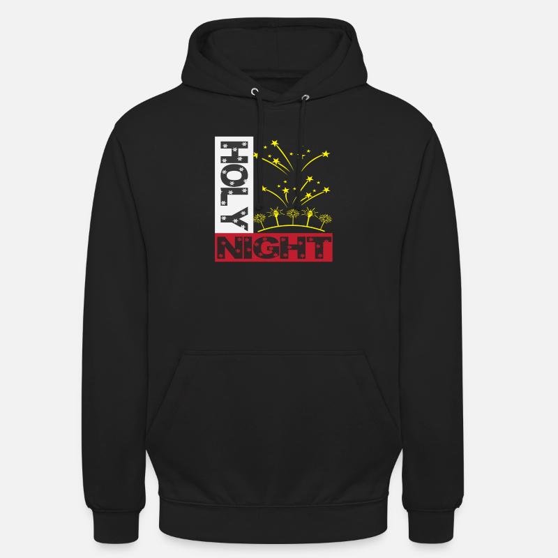 Nuit Sainte - Sweat-shirt à capuche unisexe - noir