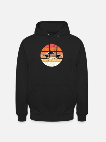 Muscle-Car - Unisex Hoodie - Schwarz