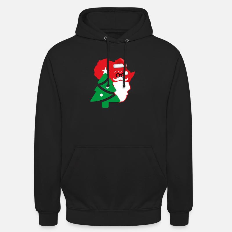 Merry Christmas - Sweat-shirt à capuche unisexe - noir