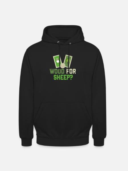 Wood for Sheep - Unisex Hoodie - black